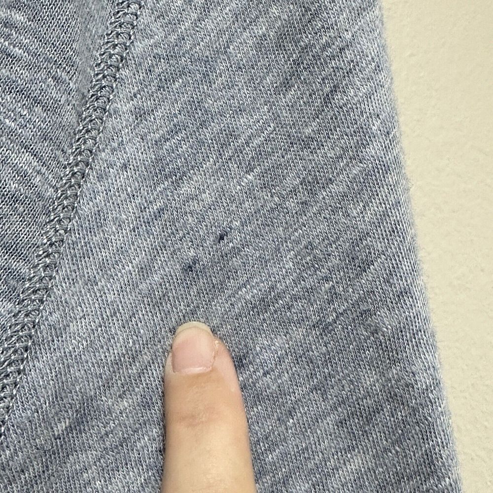 Gap‎ Athletic Fit Henley Shirt Men's XXL Blue Long Sleeve Comfort Casual - Picture 7 of 8